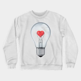 Lamp-heart Crewneck Sweatshirt